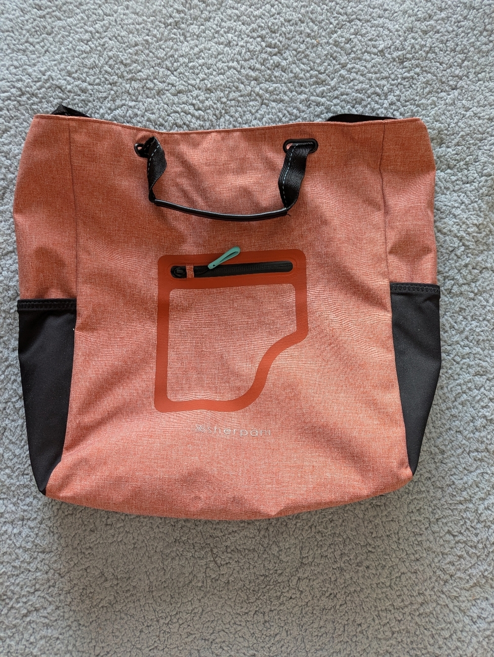 Sherpani Pink and Black Cabo Travel Backpack